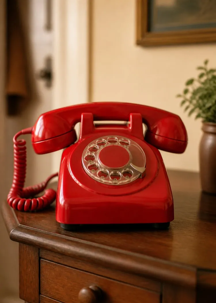 Rotary telephone from Remember When